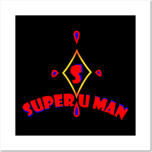 SuperUman Posters and Art